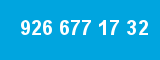 926 677 17 32